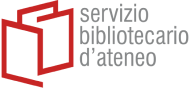 logo Servizio Bibliotecario d'Ateneo